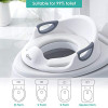 Tinnies Cushion Toilet Seat Cover (White) - BST014-034