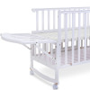 Tinnies Wooden Cot/Crib -White-T901-034