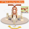 Tricycle Model For Kids With Rear HANDLE - 3010-T White