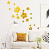 3D Acrylic Decor Mirror Wall Sticker for Dining Room Wall Decor