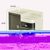Multi-Compartment Cosmetic Organizer With Drawers