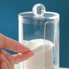 Transparent Acrylic Cotton Swab Box with Lid