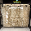 Sheep Fur Rug/Centerpiece 5.5x4 Ft