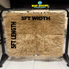 Sheep Fur Rug/Centerpiece 5x3 Ft