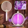 New Foldable UV Mosquito Killer Rechargeable Racket