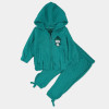Pack Of Premium Winter Green Suit Hoodie + Trouser Set - MN 2820