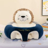 Cute Cartoon Animal Shaped Baby Learn to Sit Natural Color Lion
