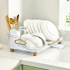 Transparent Dish Drainer Rack