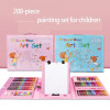 208 pcs Children Painting set