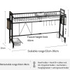 metal kitchen sink rack large size 85c.m