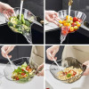 Clear Multi-functional Drain Basket