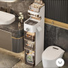 Tall & Narrow Multipurpose Cabinet Trolley