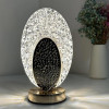 Multi Color Chargeable Crystal Touch Lamp (Oval Shape)