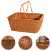 Vintage Style Braided Fruit & Bread Storage Basket