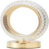 Multi Color Chargeable Crystal Touch Lamp (Ring Shape)