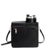 Leather Crossbody Bag   with Cup Holder / Tumbler Compartment