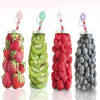 Silicone Flower Straw Cap Pack Of 2