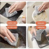 Silver wire cleaning kitchen cloth (pack of 3)