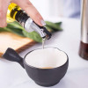 Marble Finish Glass Oil & Vinegar Dispenser Bottle Set