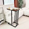 Wooden C Table And Side Table by Metallics Home