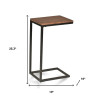 Wooden C Table And Side Table by Metallics Home