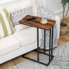 Wooden C Table And Side Table by Metallics Home