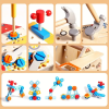 Wooden Kids Tool Set With Basket