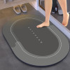 2 Pcs Medium Size Water Absorbent Anti-Slip Mat (2x1.25 ft)