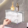 Wall Mounted Water Ripple Design Tissue Box