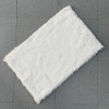 Rabbit Fur Mat Medium Size 24x16 Inches