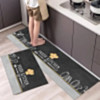 Anti Slip Water Absorbent Runner With Mat (Medium Design 61)
