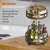 360Â° Rotatable Metal Storage Organizer by MATRIX