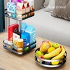 360Â° Rotatable Metal Storage Organizer by MATRIX