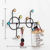 Nordic Style Wall Shelf With Hooks