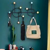 Nordic Style Wall Shelf With Hooks