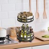 360Â° Rotatable Metal Storage Organizer by MATRIX