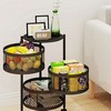 3-Tier Metal Vegetable Basket By Matrix