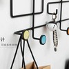 Nordic Style Wall Shelf With Hooks
