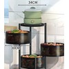 3-Tier Metal Vegetable Basket By Matrix