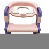 Ladder Potty Training Seat Commode Cover With Step Stool