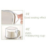 Transparent Sealed Storage Jar