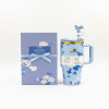 Stanley x LoveShackFancy Quencher | 40 OZ | Everblooming Rosettes | Printed Box
