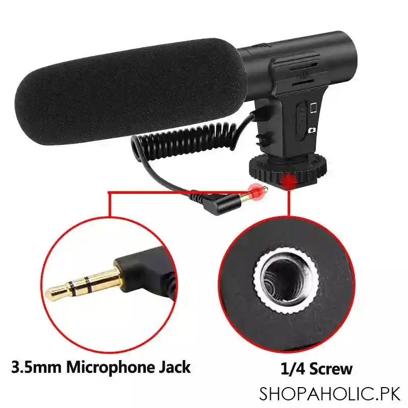 Smart Vlogging Kit with Microphone and LED Light