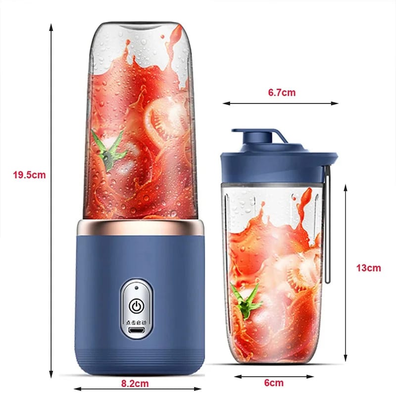 Smoothie blender with extra mug