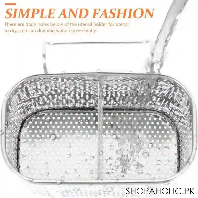 Stainless Steel Utensil Holder