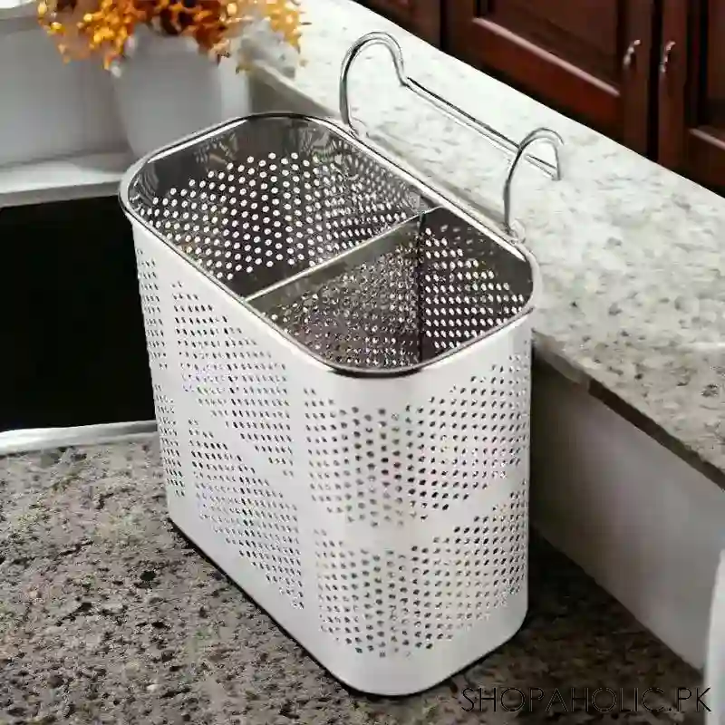 Stainless Steel Utensil Holder
