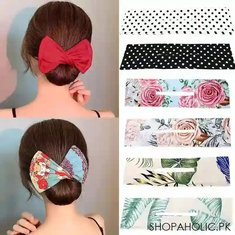 Summer Deft Bun Knot Band
