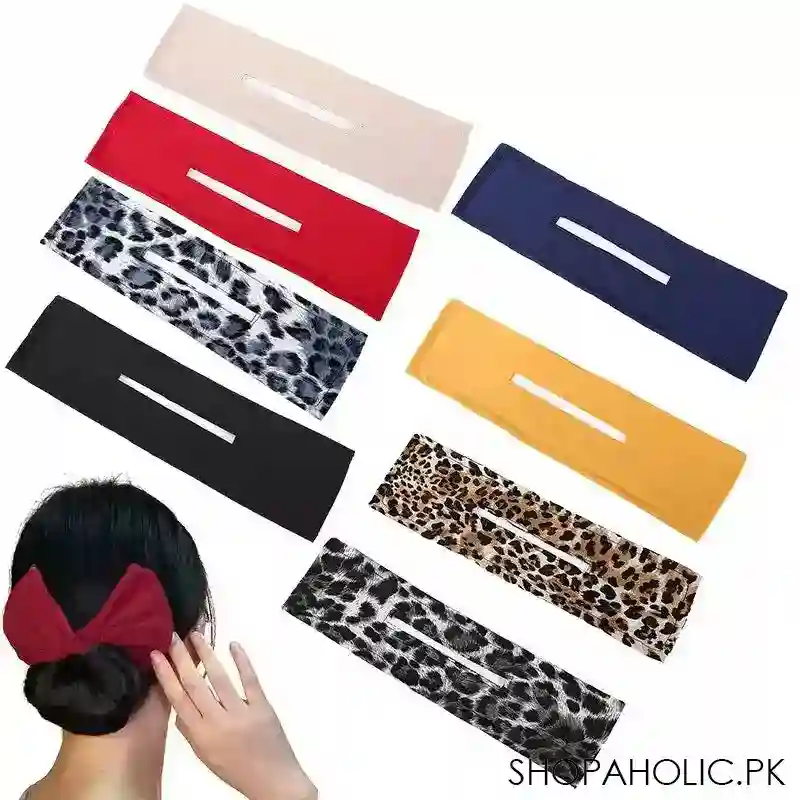 Summer Deft Bun Knot Band