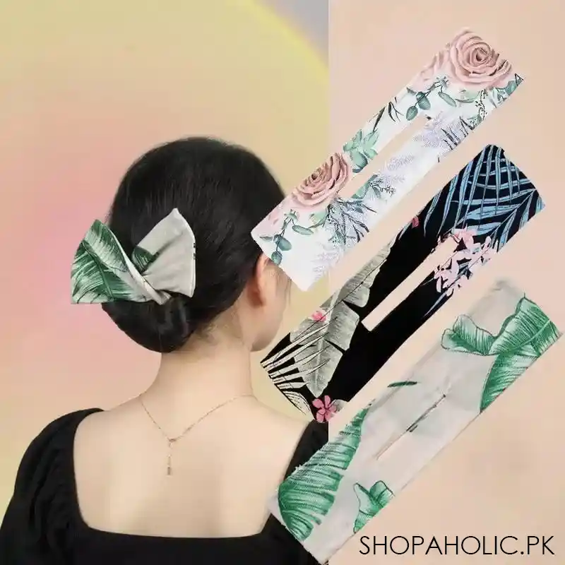 Summer Deft Bun Knot Band