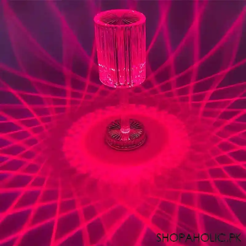 Touching Control Crystal Diamond Table Lamp
